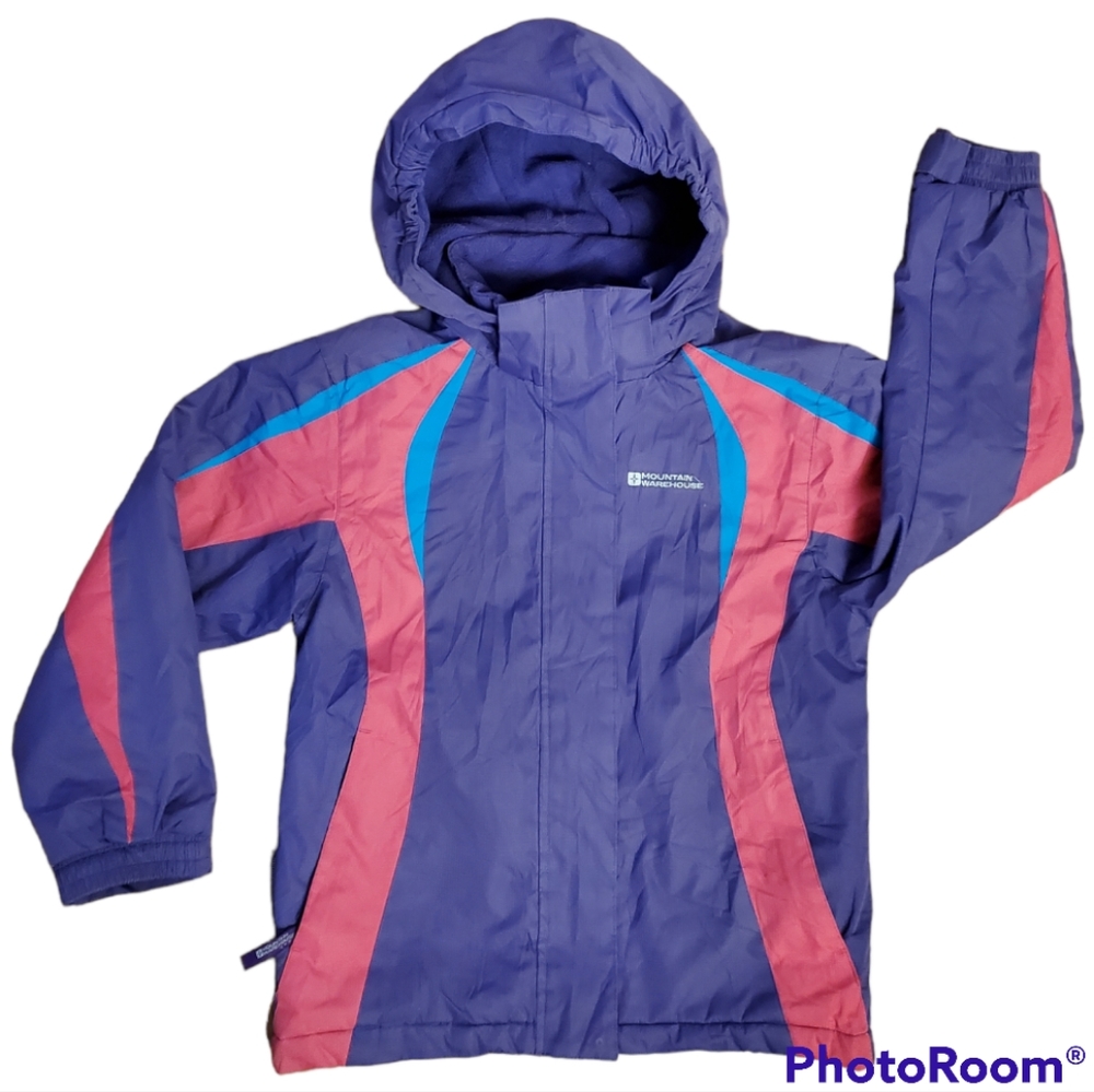 Mountain Warehouse Snow Winter Jacket Coat 7-8 Girls Youth Purple Pink